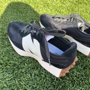 New Balance Black and White Athletic Shoes